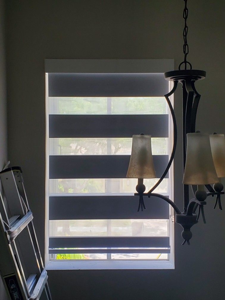 Cortinas Y Persianas Zebra Shades Light Filtering Or Dimout Collection