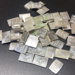 Valcambi 1 Gram Silver,  $5.50 Each // 60 Pieces Available 