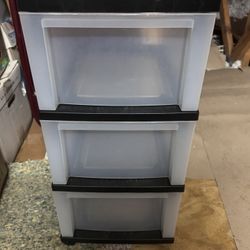 FOR SALE: Brand New 3-Drawer Plastic Storage Unit