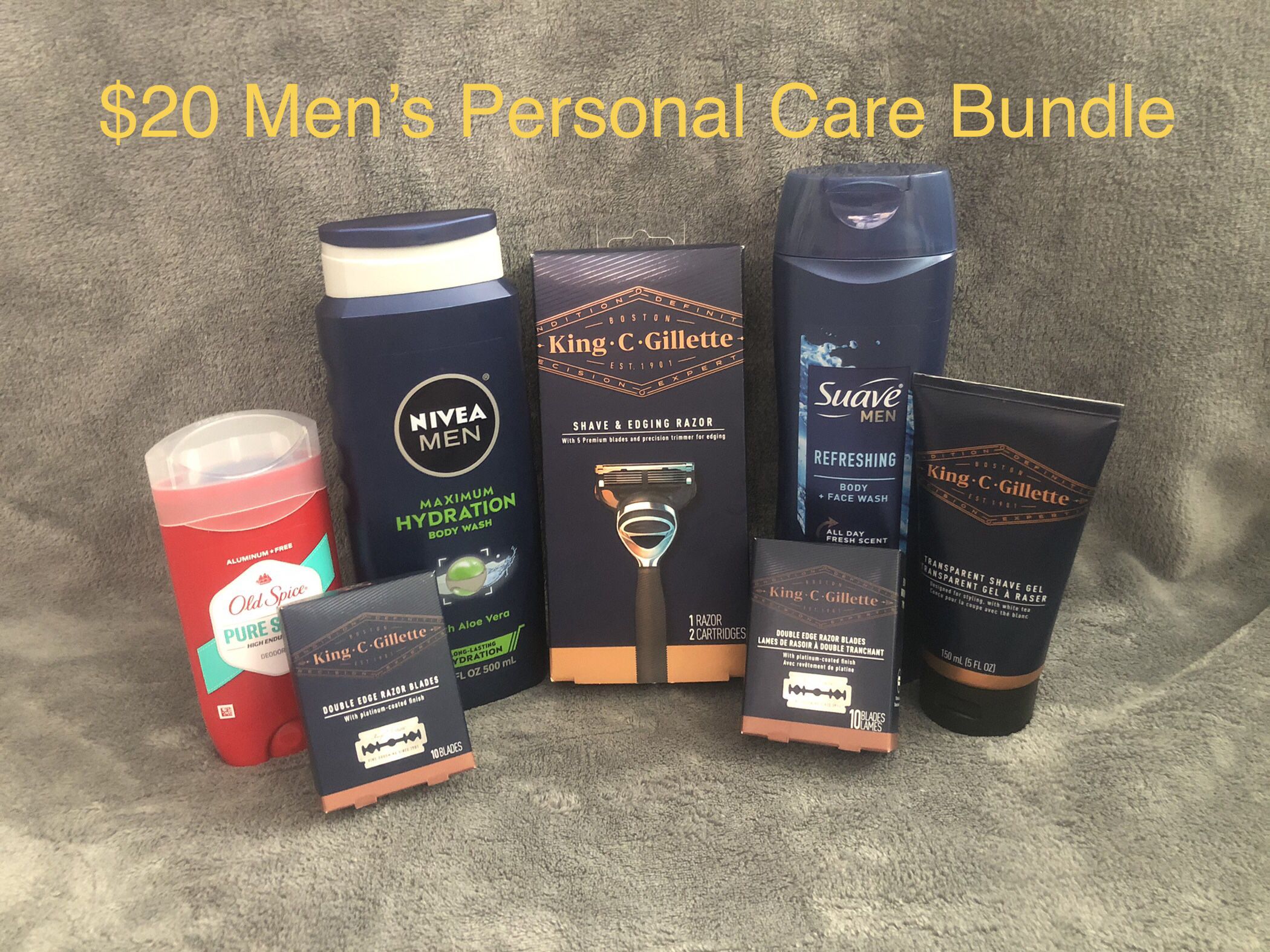 Men’s Shaving and Personal Hygiene Bundle