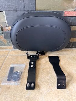 Driver Backrest w/Storage Pouch Can Am Spyder RT 2010-2019 Detachable (contact info removed)89