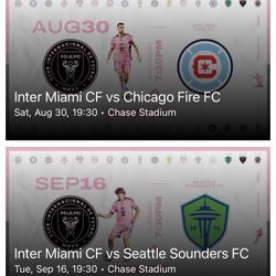 Ticket For Inter Miami
