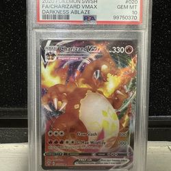 2020 POKEMON SWSH FA/CHARIZARD VMAX DARKNESS ABLAZE