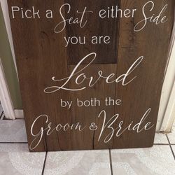 Wedding Sign 