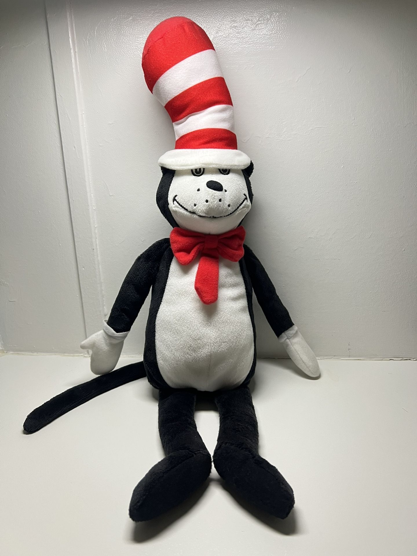 Dr. Seuss "The Cat In The Hat" Plush Soft Kohls Cares stuffed toy 18” tall