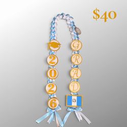 El Salvador Graduation Lei