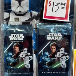 Start Wars Attack Of The Clones Trading Cards