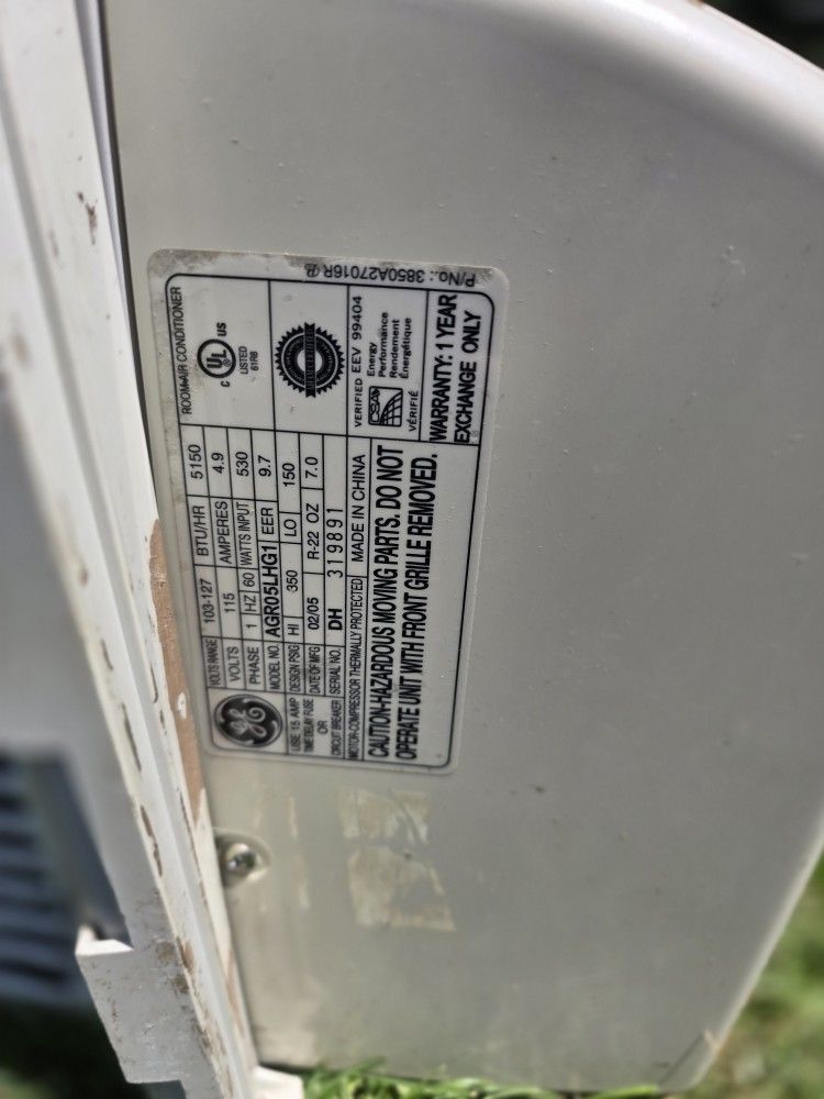 General&Electric 5150 BTU AC Unit
