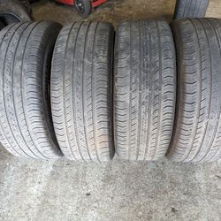 235/60R18 CONTINENTAL SET OF TIRES 