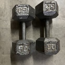 50 pound dumbbells