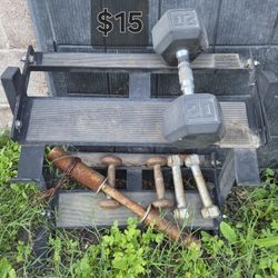 5 Dumbells & Stand
