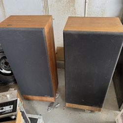 Vintage Polk Audio SDA II Series Reference Monitor System Pair 