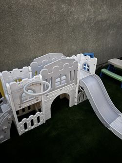 Outdoor Toddler Play Structure
