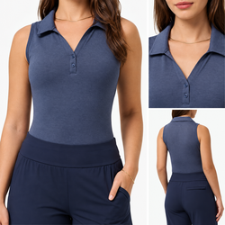 Women’s TravisMathew Featherweight Active 2.0 Sleeveless Polo -New With tags