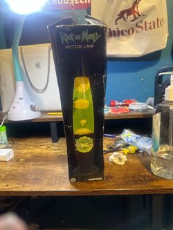 Rick and Morty Motion Lava Lamp