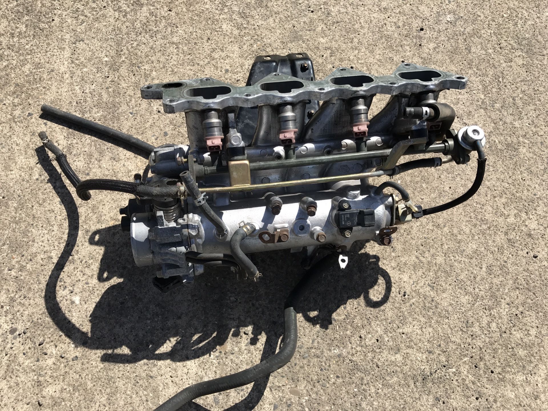 Evolution evo complete intake manifold