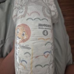 Huggies Little Movers Diapers Size 4