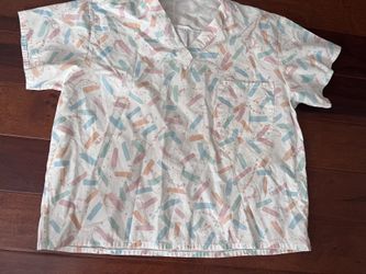Large Scrub Top Ex.Condition 