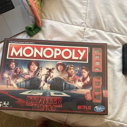 Stranger Things Monopoly 1st Edition