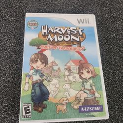 Harvest Moon Tree Of Tranquility Nintendo WII Game