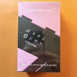 Ledger Nano S Plus Hardware Wallet — New in Box (Unopened)