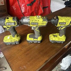 80$ Ryobi Set
