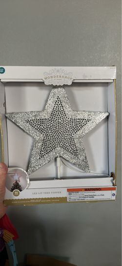 Wondershop LED Lit Star Tree Topper