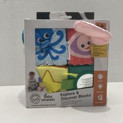 Baby Einstein Explore & Discover Soft Blocks Toys 
