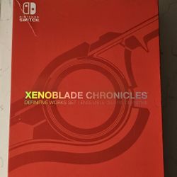 Xenoblade Chronicles Definitive Works Set Book & Switch Game