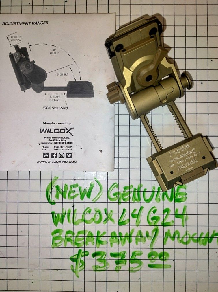 WILCOX L4 G24 Helmet Mount