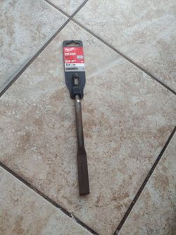 SDS PLUS FLAT CHISEL 3/4"X10"
