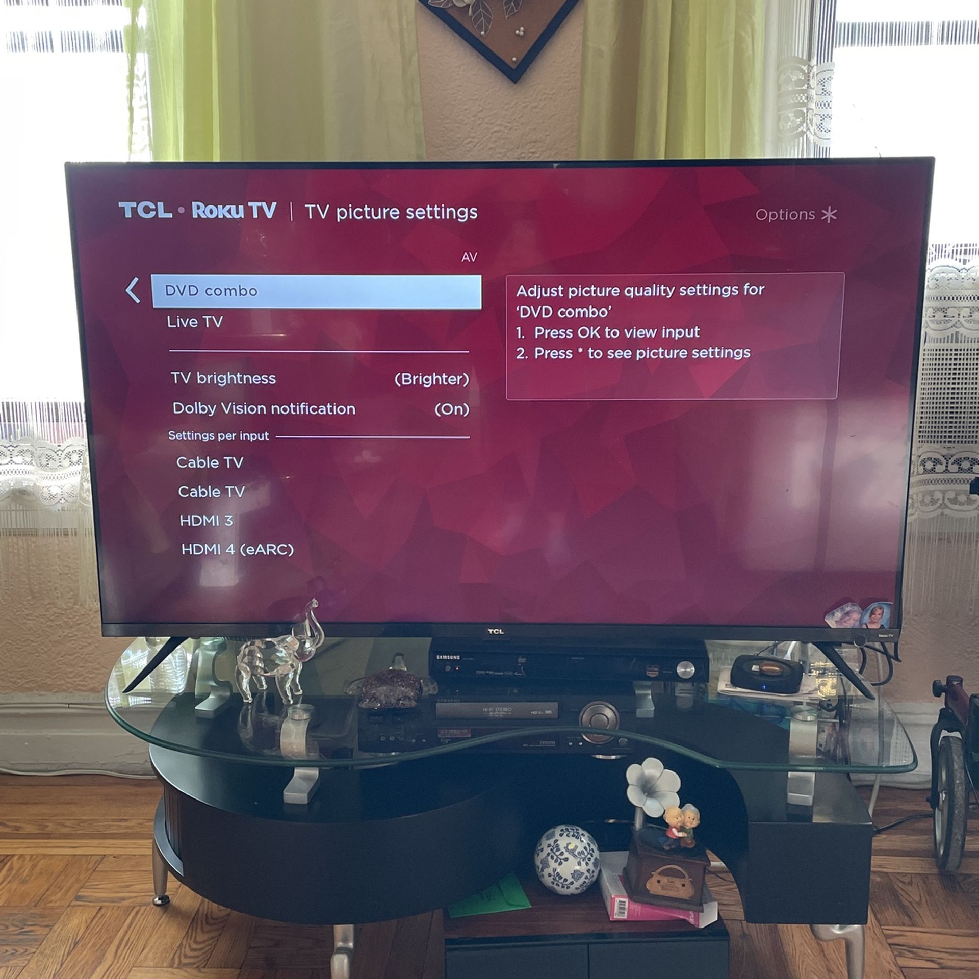 TCL 55” TV