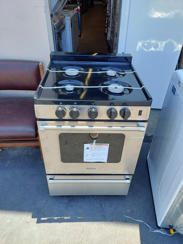 24" Width Whirlpool Gas Stove