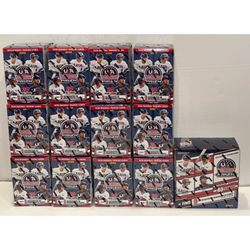 2026 Panini Prizm USA Stars & Stripes Baseball Blaster Box & Mega Box Lot ~ 12 Blaster Boxes - 1 Mega Box  ~ Auto Memorbilia NEW