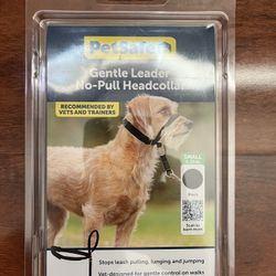 No-pull Dog Head Collar, Black, Small 6-25 lb, Brand New (org. $15)