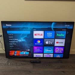 Philips 50" Class 4K 2160p UHD Smart LED TV - PixelPlus Ultra HD, 120hz Clear Motion Rate (Sports/Gaming), HDR10 (MSRP $400)