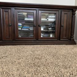 Wood Entertainment Center