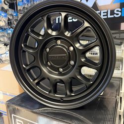 (Set of 4) Raceline 958B Rogue 18x8.5 6x5.5" +35mm Satin Black Wheels Rims