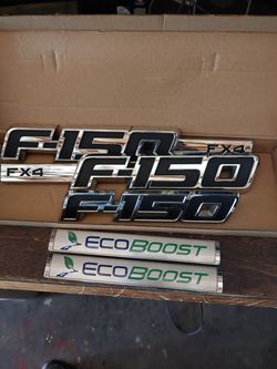 2009-2014 f-150 FX4 side and rear emblems