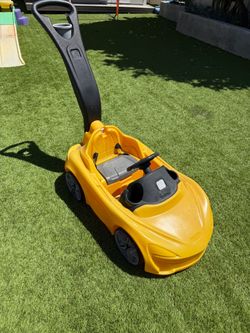 Step 2 pushing car