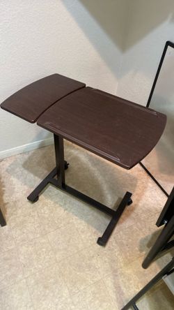 Serving Tray On Wheels Adjustable