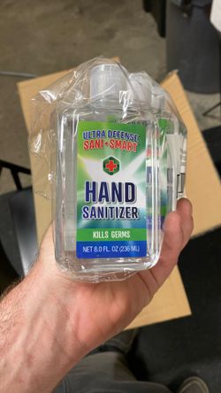 8 Ounce Container Of Hand Sanitizer