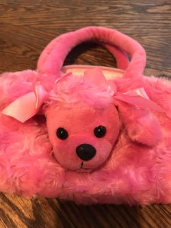 Pink little girl’s purse