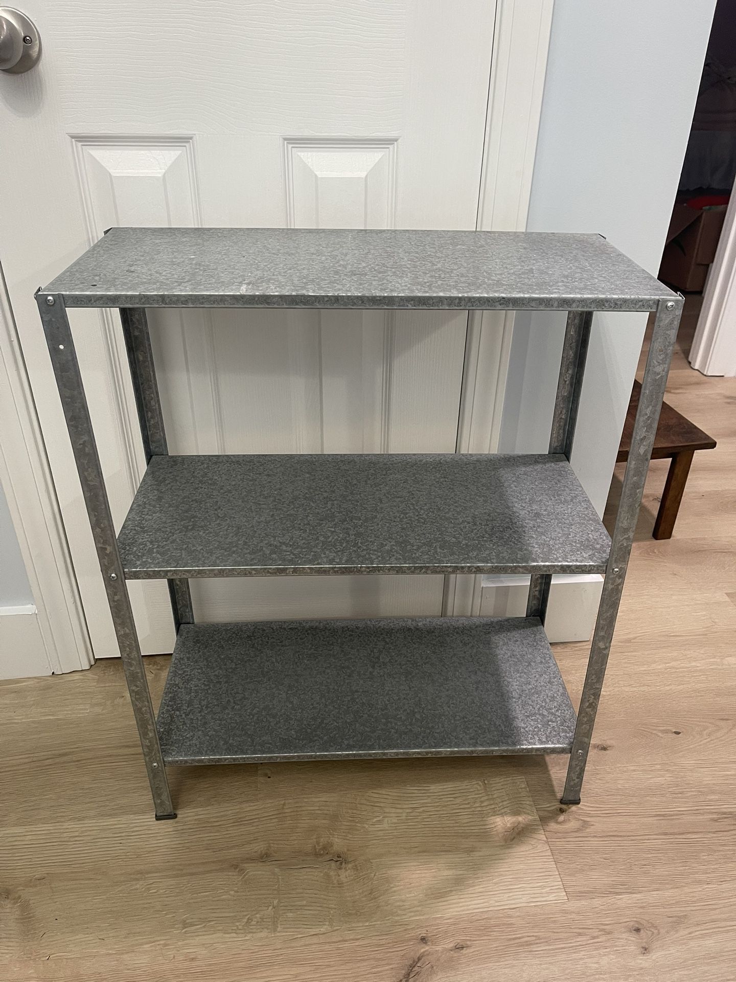 Galvanized Metal Stand