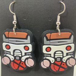 Star lord Funko Pop style earrings