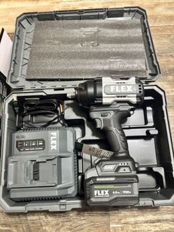Flex 24V 1/2 High Torque Impact Wrench Kit