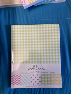 Scrapbooking cardstock paper