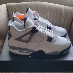 Jordan 4 White Cement (2025)Size 12 