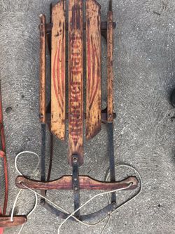 Vintage Rocket Racer Sleds (2 of them)
