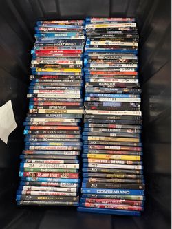 Blue ray and DVD lot